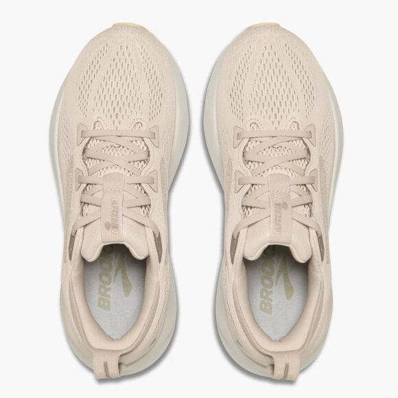 Brooks Glycerin 22 Women Running Shoes sz 9.5 Almond Peach/London Fog LIMITED ED - Picture 1 of 13